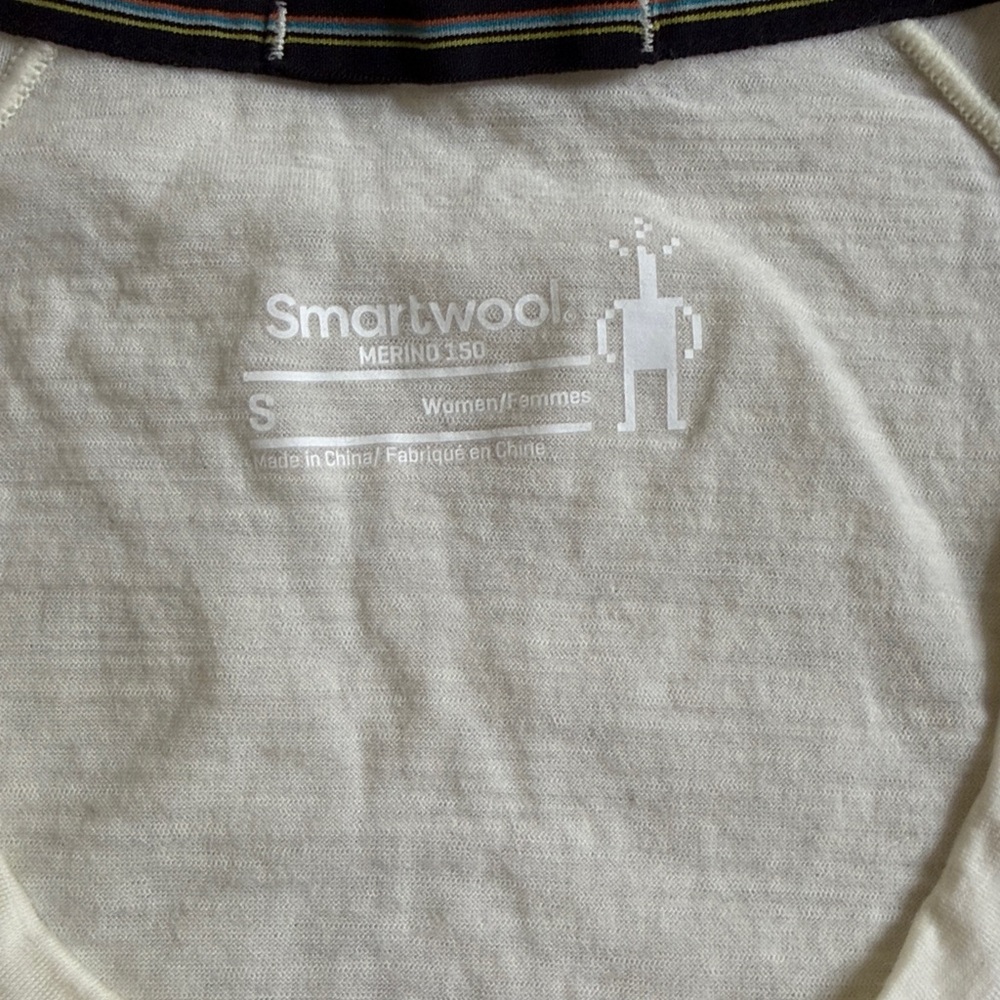 Smartwool merino 150 cream t shirt S - Picture 2 of 2